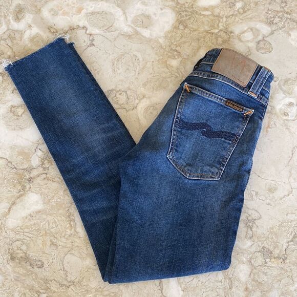 Nudie Jeans Skinny Lin Navy Friday Blues - Picture 8 of 16